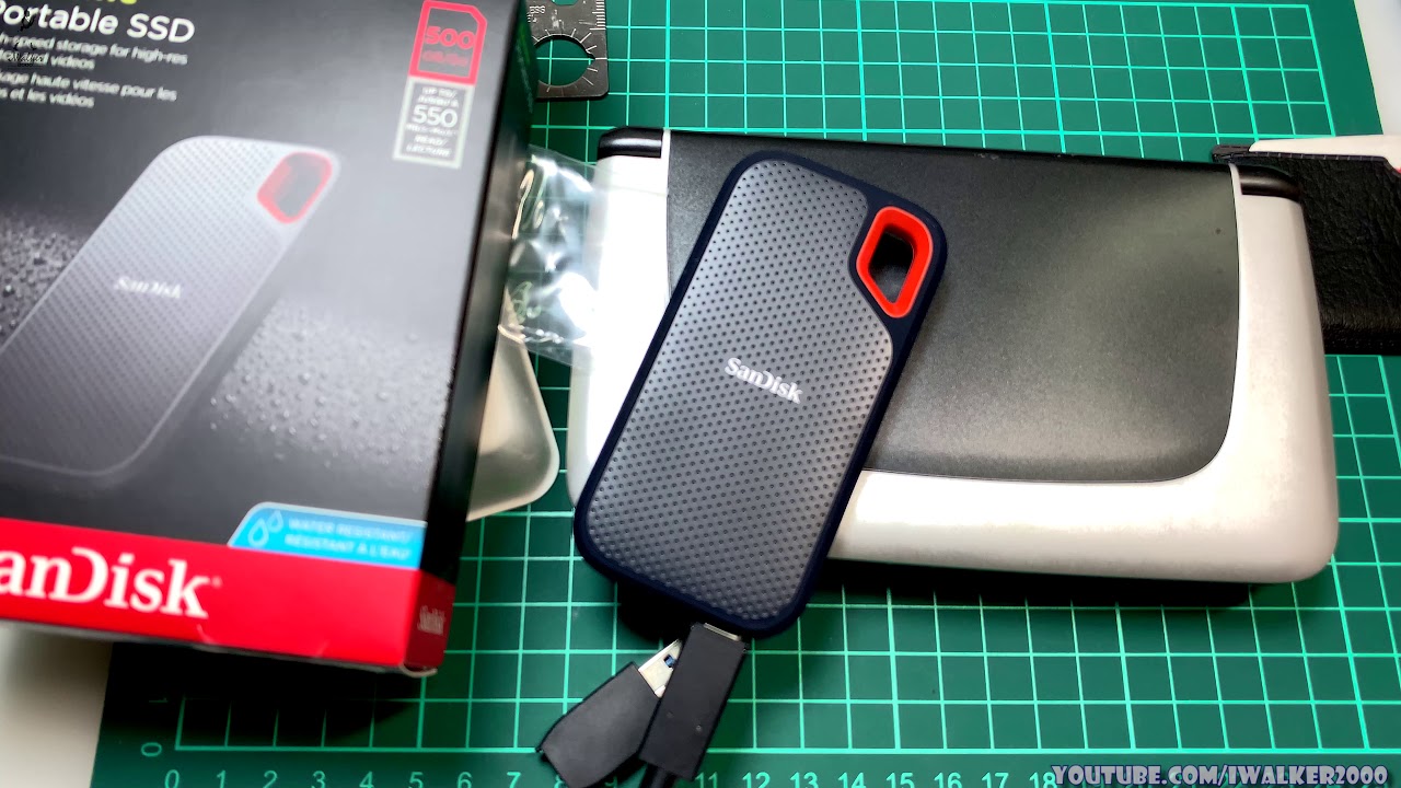 ГадЖеТы: достаем из коробки и тестируем USB 3.1 Gen2 диск SanDisk Extreme Portable SSD 500GB