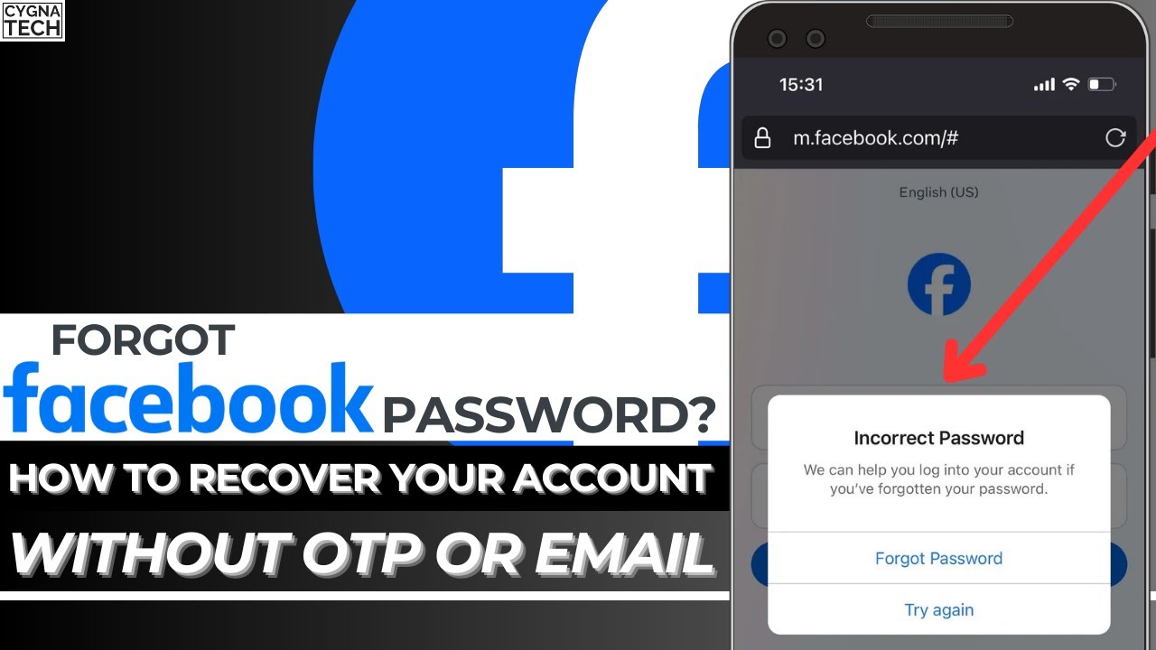 🔓 Забыли пароль от Facebook? Как восстановить аккаунт Facebook без номера телефона/адреса электро...