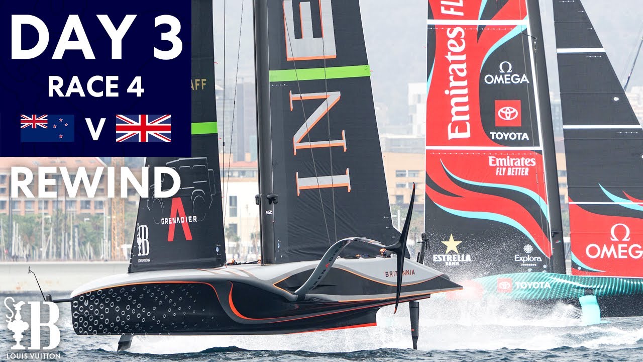 INTENSE Racing | 37th America's Cup Day 3 | Highlights Rewind