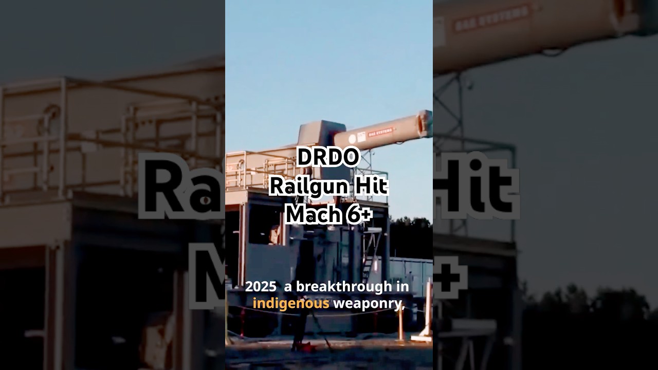 DRDO&rsquo;s advanced weapon labs-Electromagnetic Railgun Hits Mach 6!