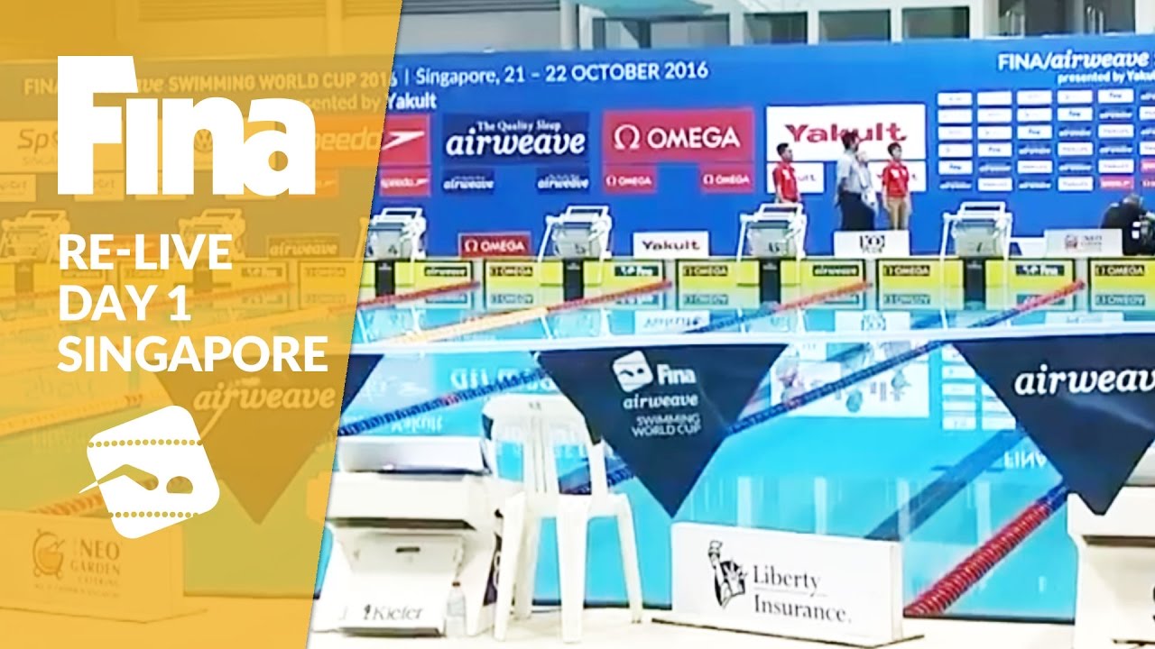 Re-Live | Day 1 - FINA/airweave Swimming World Cup 2016 #7 Singapore