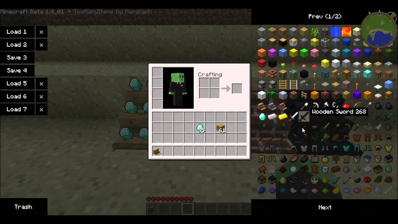 Minecraft Mods - Shelf (MC 1.3.1)