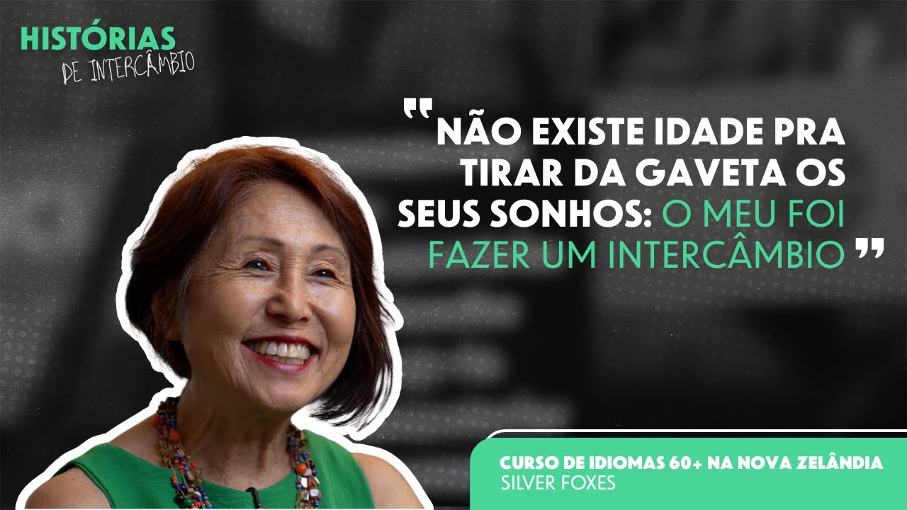 Fiz intercâmbio aos 74 anos: Nunca é tarde para realizar um sonho!