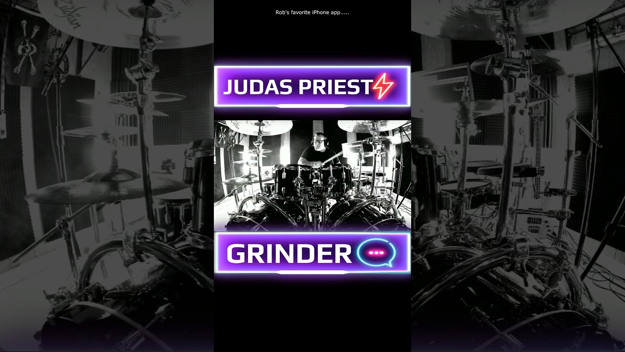 JUDAS PRIEST - Grinder  #rolanddrums #zildjian #vatersticks #judaspriest