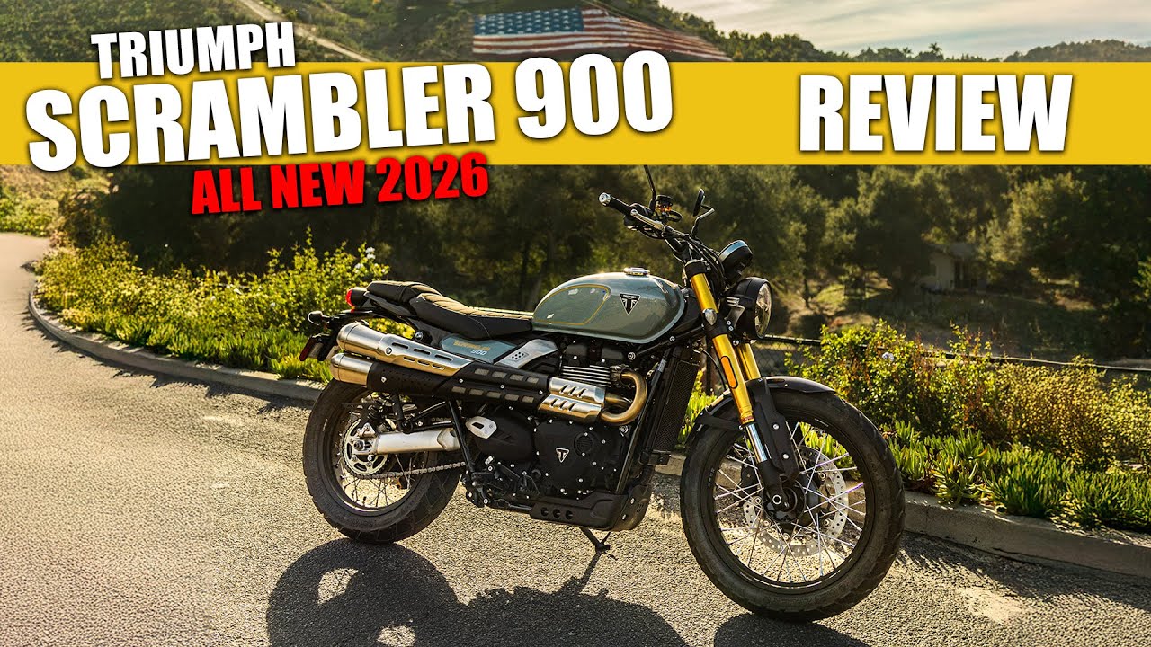 Triumph Scrambler 900 (2026): Mein erster Ride in Kalifornien – großes Update!