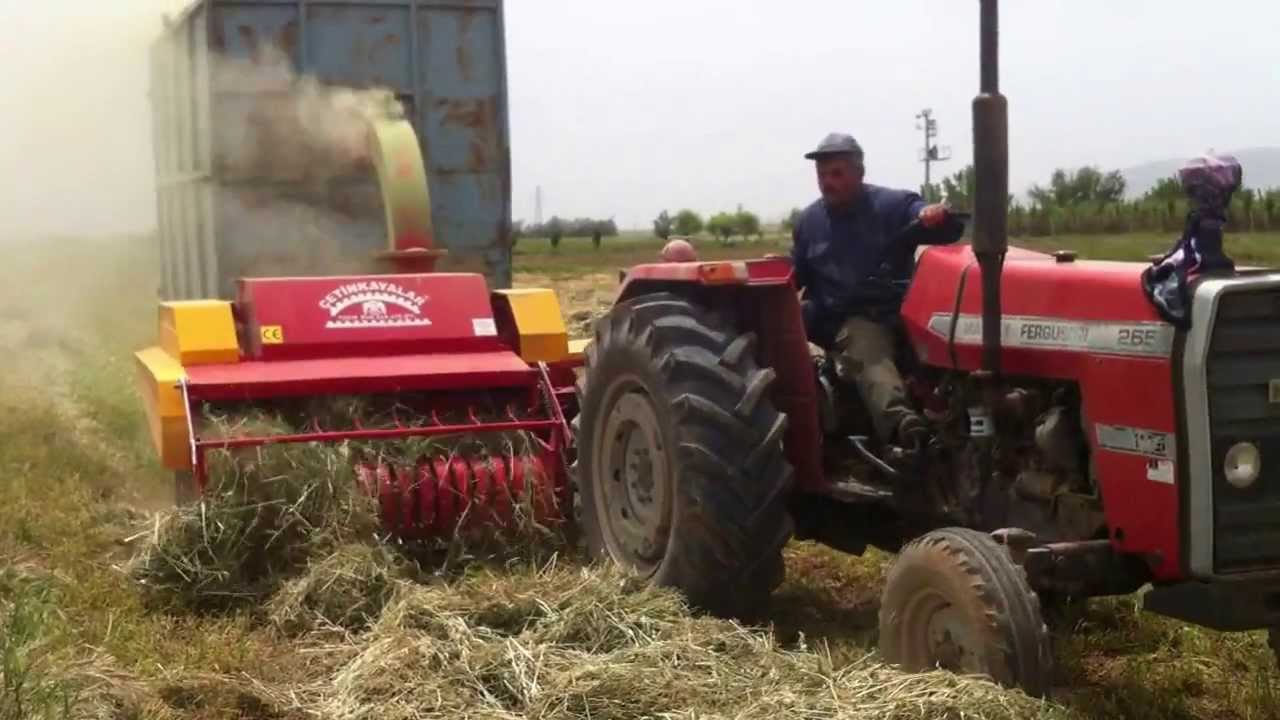 CETINKAYALAR STEM COLLECTING AND STRAW MACHINE - PAILLEUSE