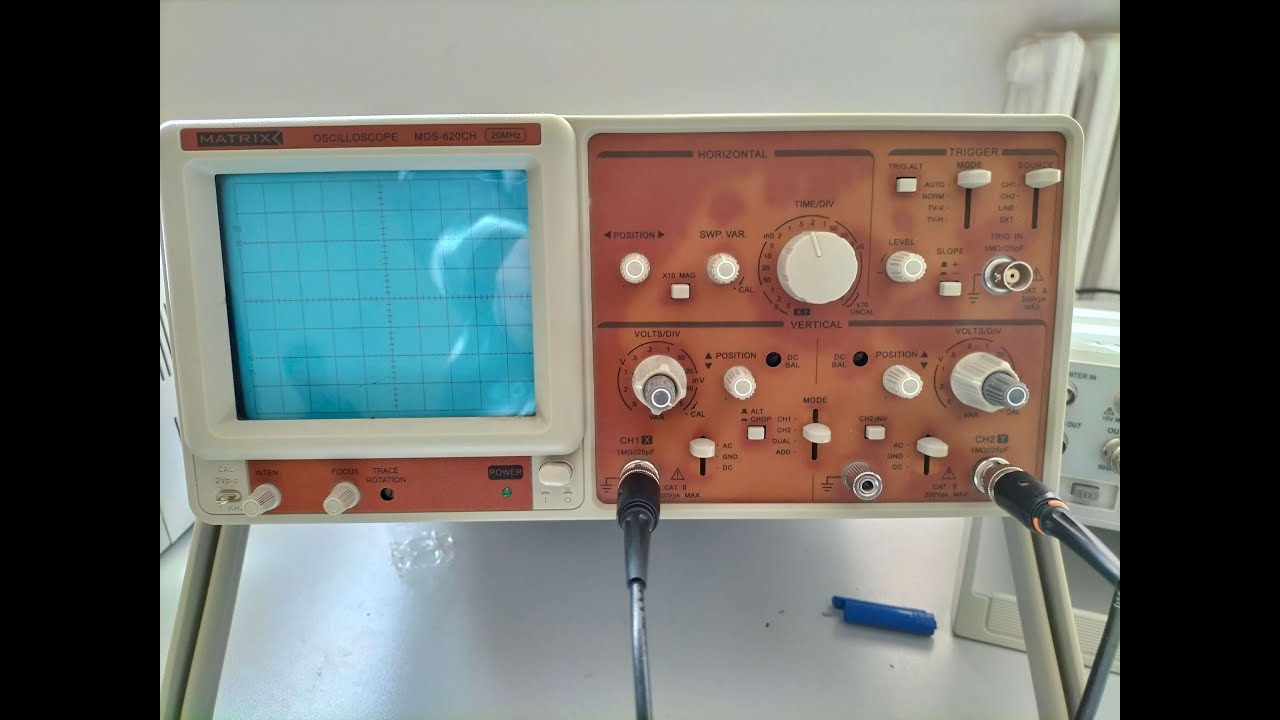 Analog Osiloskop Kullanımı ( MATRIX MOS-620CH)