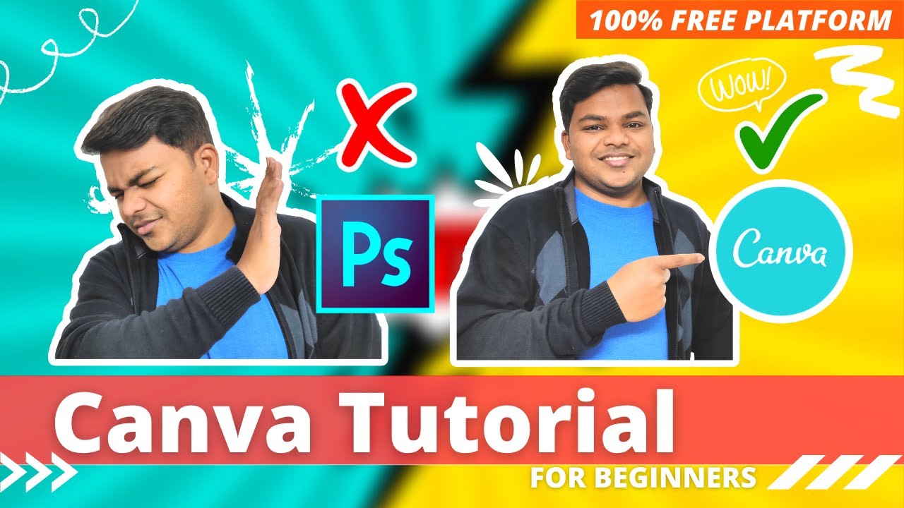 Canva Tutorial | Best Free online platform for all your graphic design needs