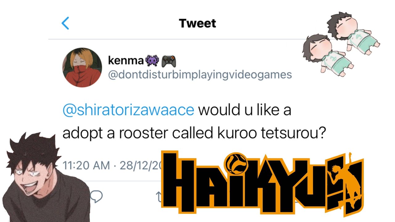 if Haikyuu characters had twitter pt 5