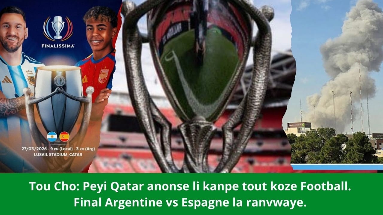 🔥🚨⛳🇺🇸🔥Peyi Qatar anonse li kanpe tout koze Football. Final Argentine vs Espagne la ranvwaye.