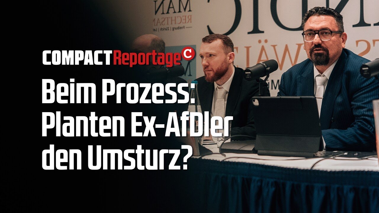 Beim Prozess: Planten Ex-AfDler den Umsturz?