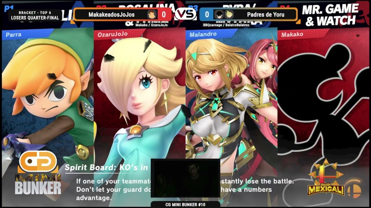 CG mini Bunker #10 - Side Event Bracket - Losers Semi-Final - Parra/Melandriq vs Makako/OzaruJoJo