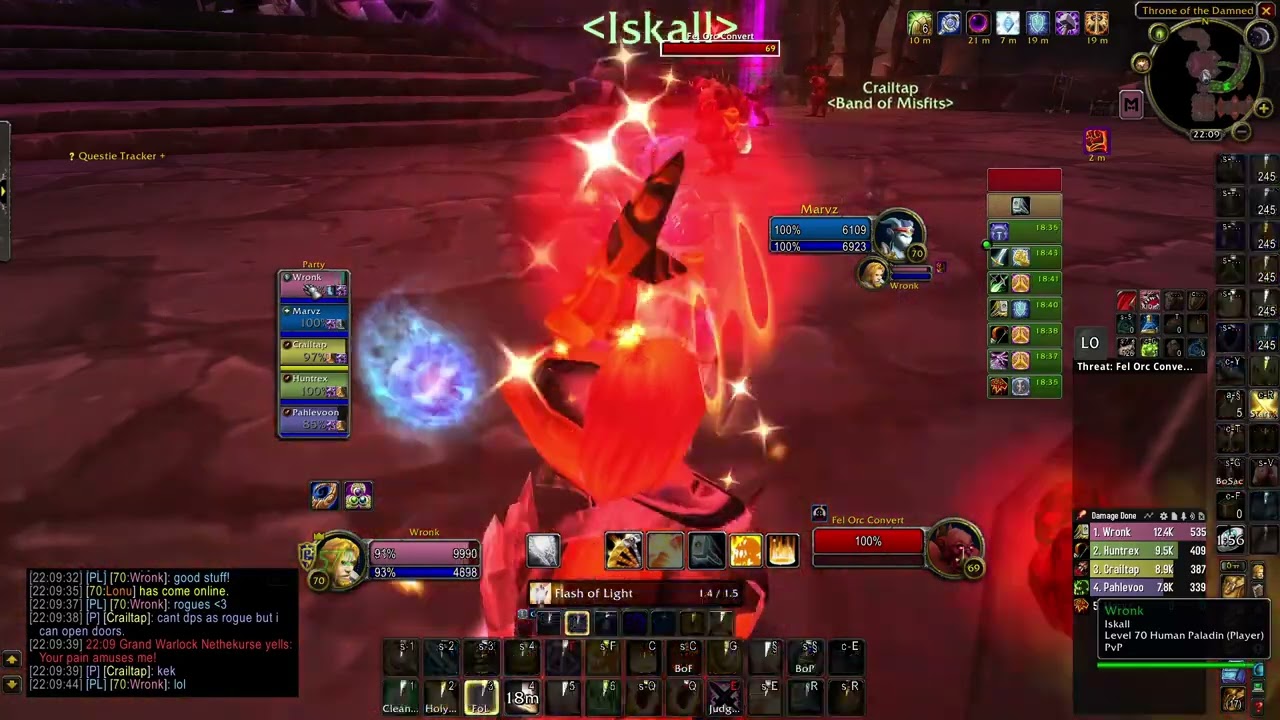 Shattered Halls normal protpala tbc ani no voice