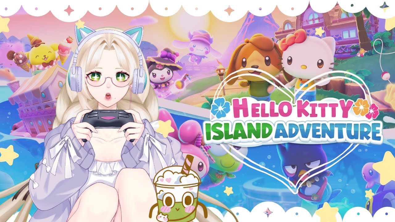 Người dưỡng thê chơi ּgame đáng eo || Hello Kitty Island Adventure ₊˚⊹ᰔ