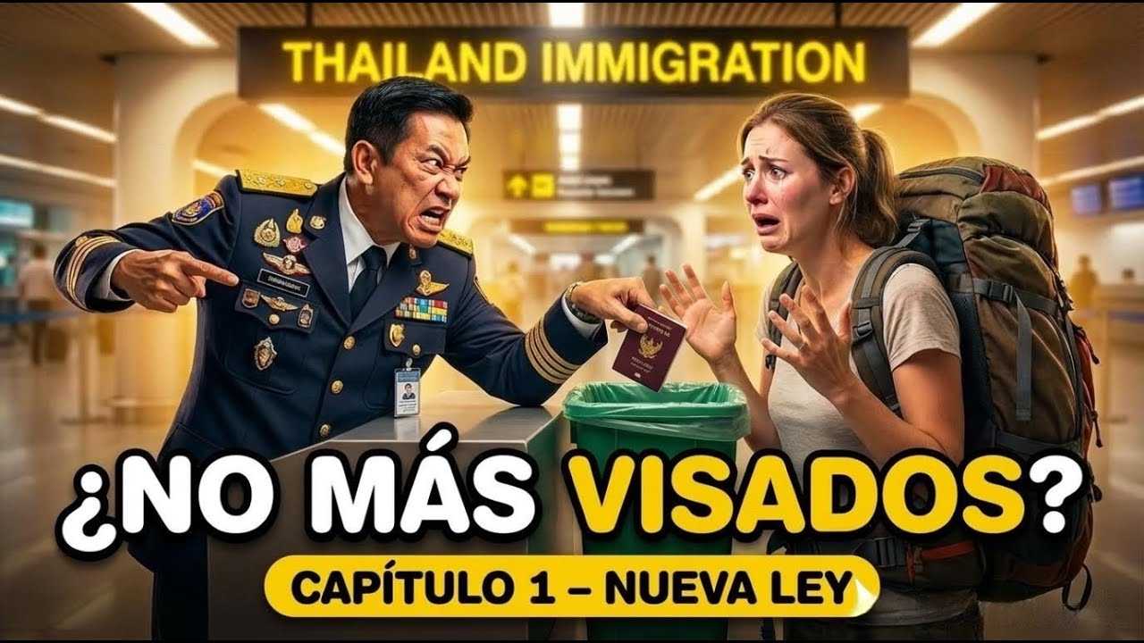 🚨TAILANDIA 1/10: EXPULSIÓN Y VISAS CANCELADAS ⚠️ ¿Cómo Evitarla? NUEVAS LEYES visas. CUIDADO!!
