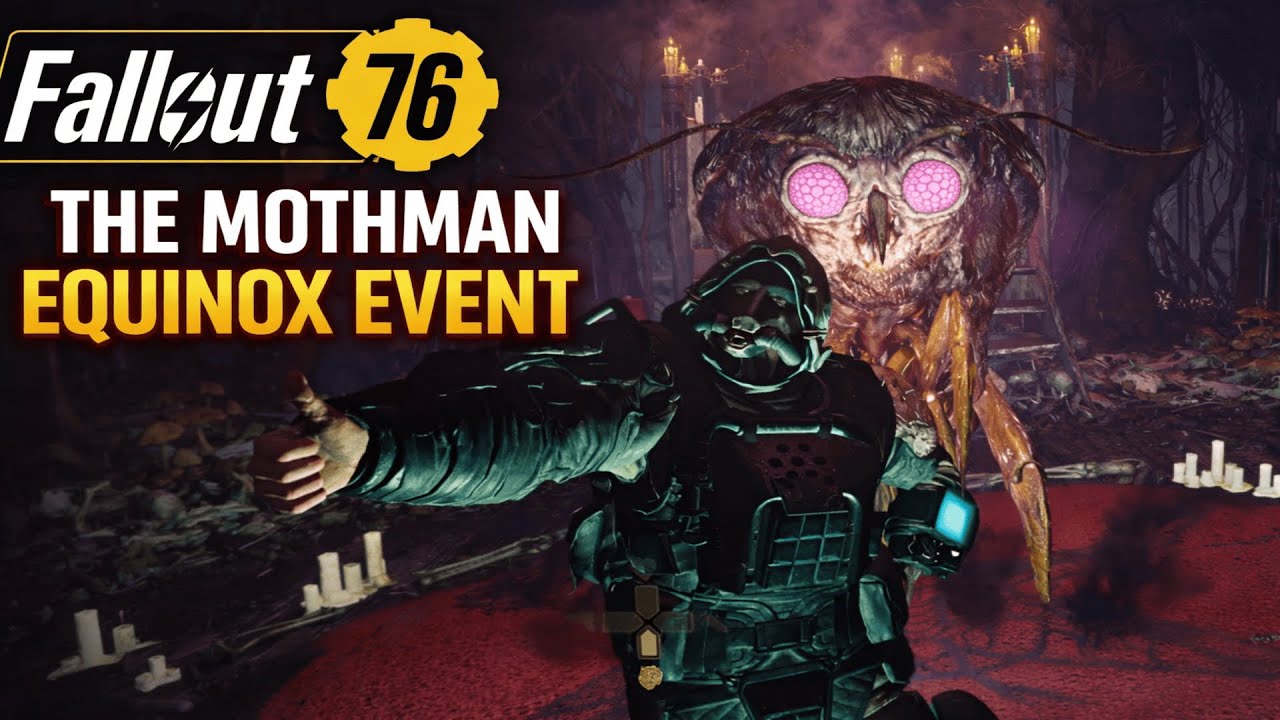 I Witnessed The Mothman – Fallout 76 Equinox Event (No Commentary)