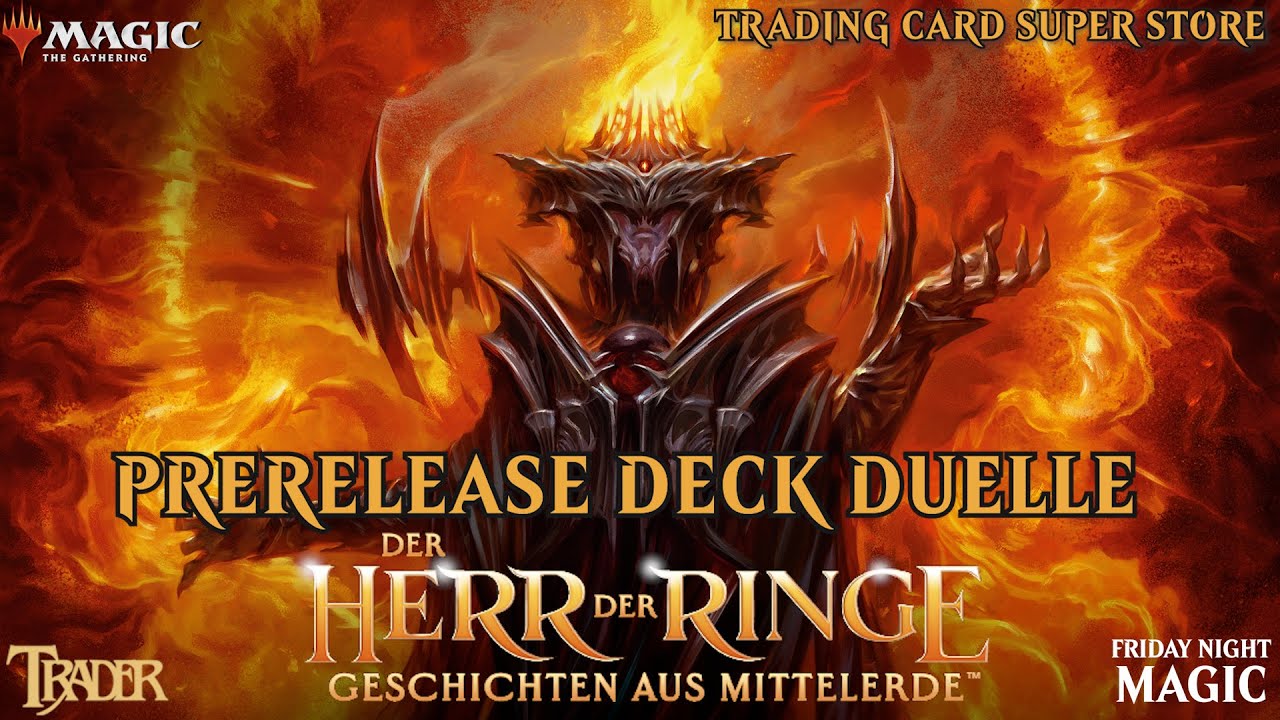 MTG Lord of the Rings Prerelease Deck Duelle | Magic the Gathering deutsch | Trader | Herr der Ringe