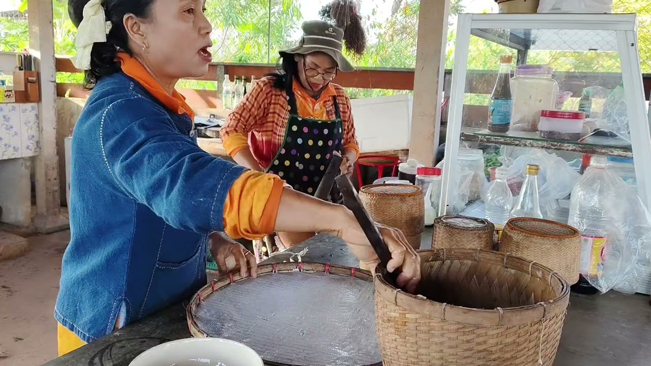 นึ่งข้าวตำน้ำพริก2 รูปแบบ