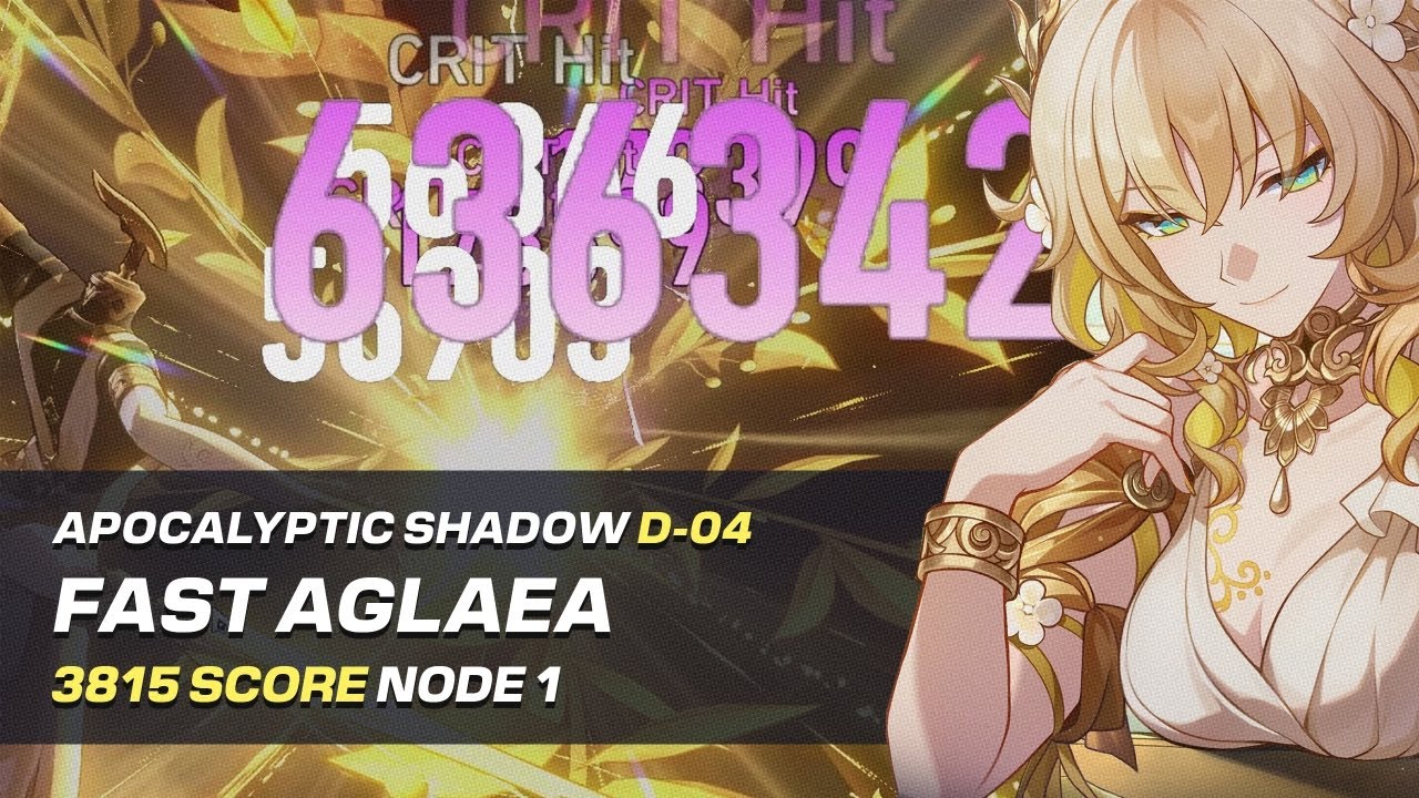 Sustainless E1 S1 Aglaea | Apocalyptic Shadow — Difficulty 4 | Honkai: Star Rail v3.1