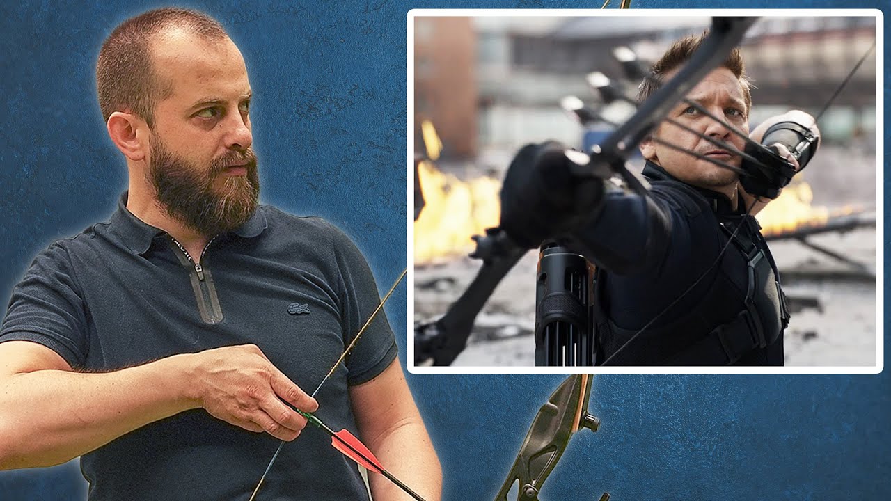 OKÇU FİLMLERDEKİ OK ATIŞ SAHNELERİNİ İZLİYOR!