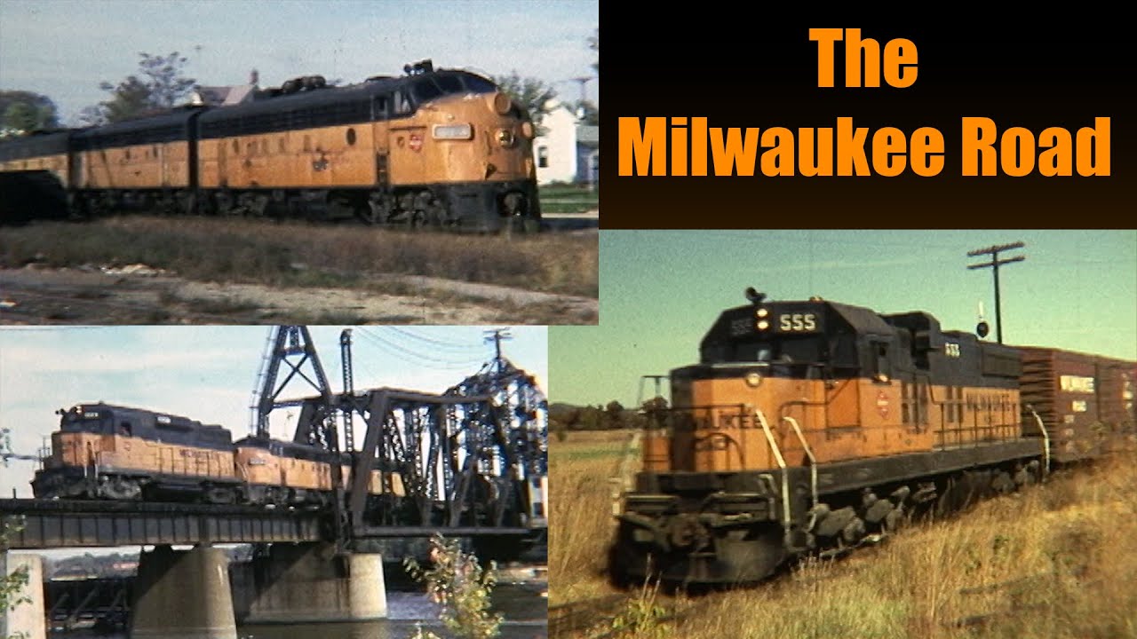 The Milwaukee Road's Branch Lines and Main Lines in Wisconsin and Iowa (Silent Films)
