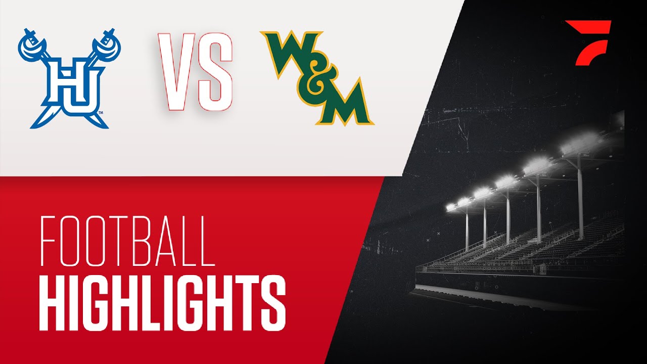 Highlights: Hampton vs William & Mary | CAA Football 2024