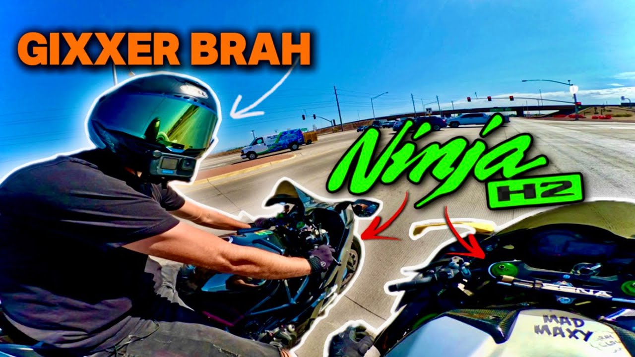 Dual Ninja H2 SPEED Challenge z @Gixxerbrah