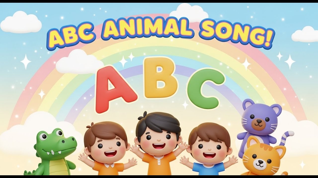 Learn ABC with Animals – Fun Nursery Rhymes for Kids
