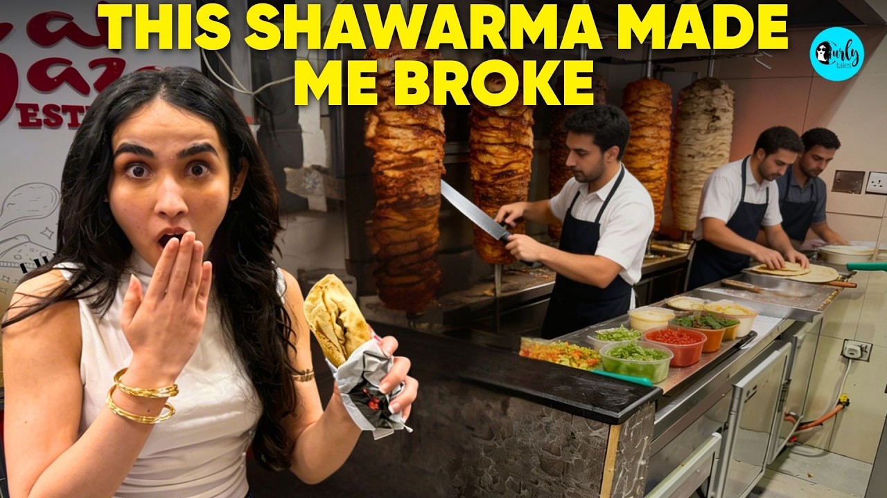 I SPENT AED 140 on One Shawarma In Dubai&hellip; BIGGEST Mistake? 😮