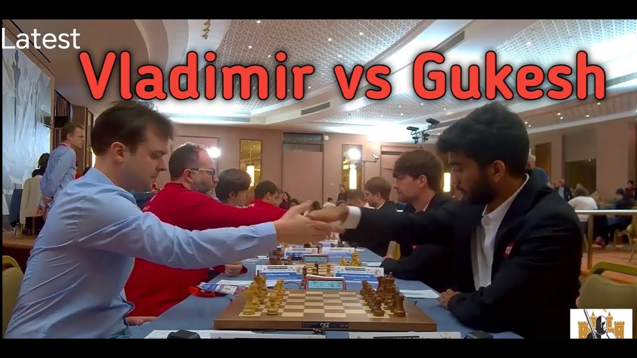 Gukesh vs Vladimir fedoseev Chess Game 2025 | European Club Cup 2025 |  Vladimir Fedose vs D Gukesh