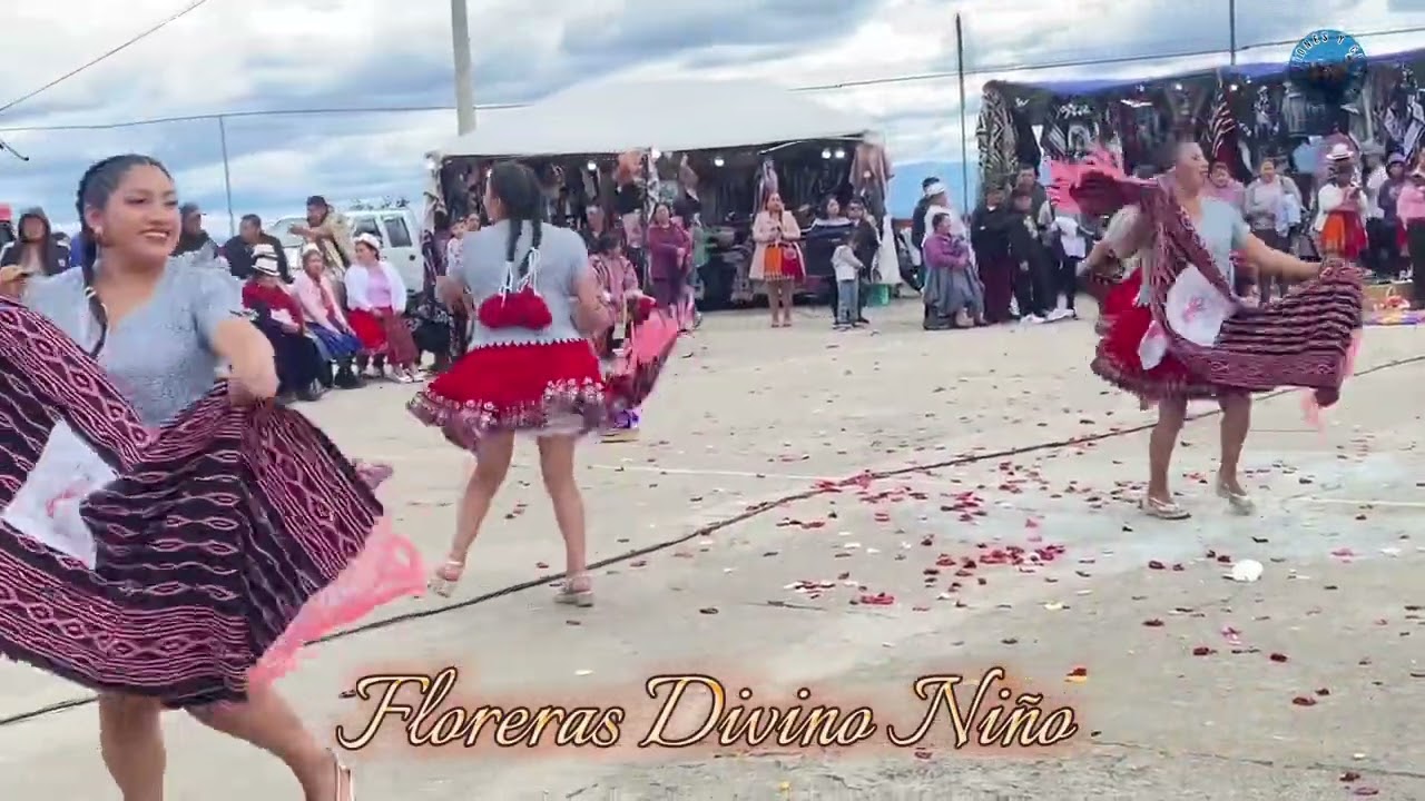 Floreras Divino Niño 2Do lugar fiestas Leonan 2025 