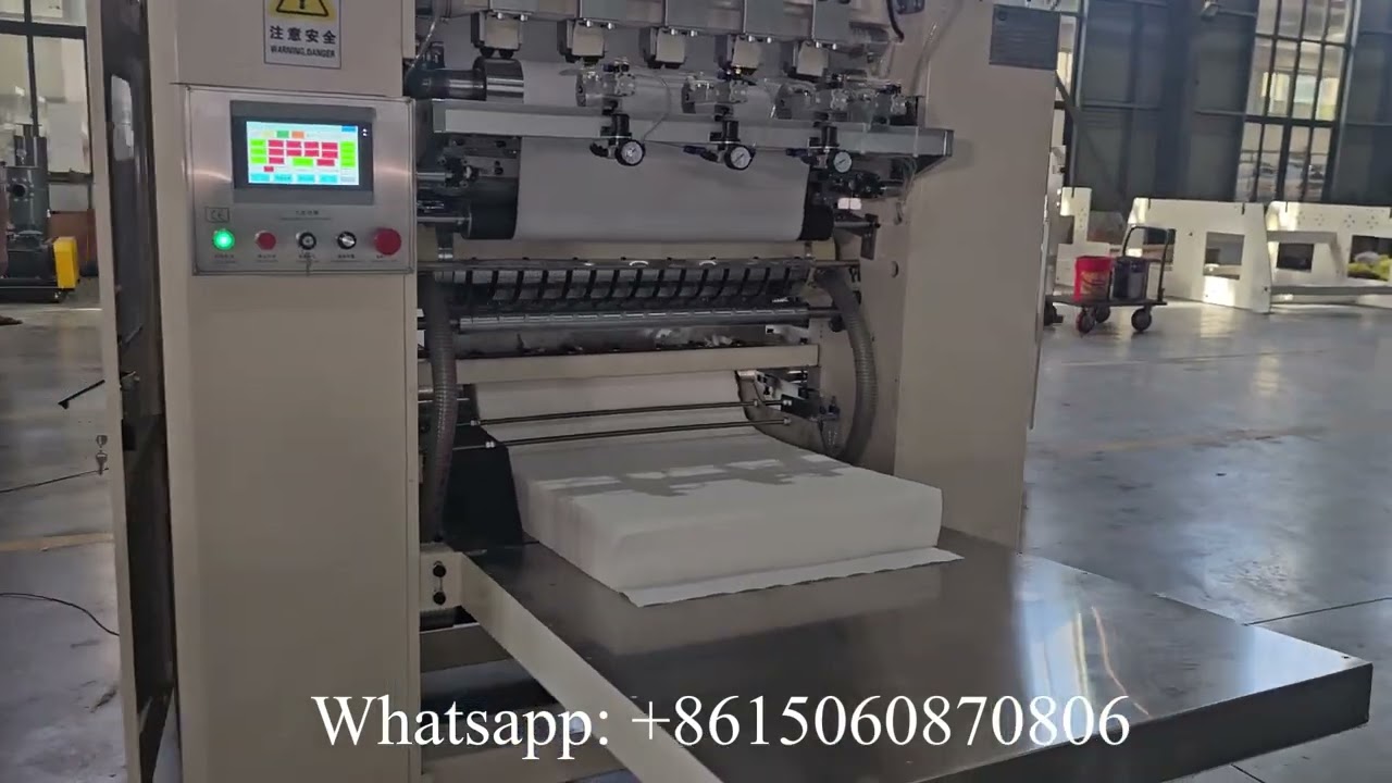 3 lines 4 lanes glue lamination hand towel paper making machine price