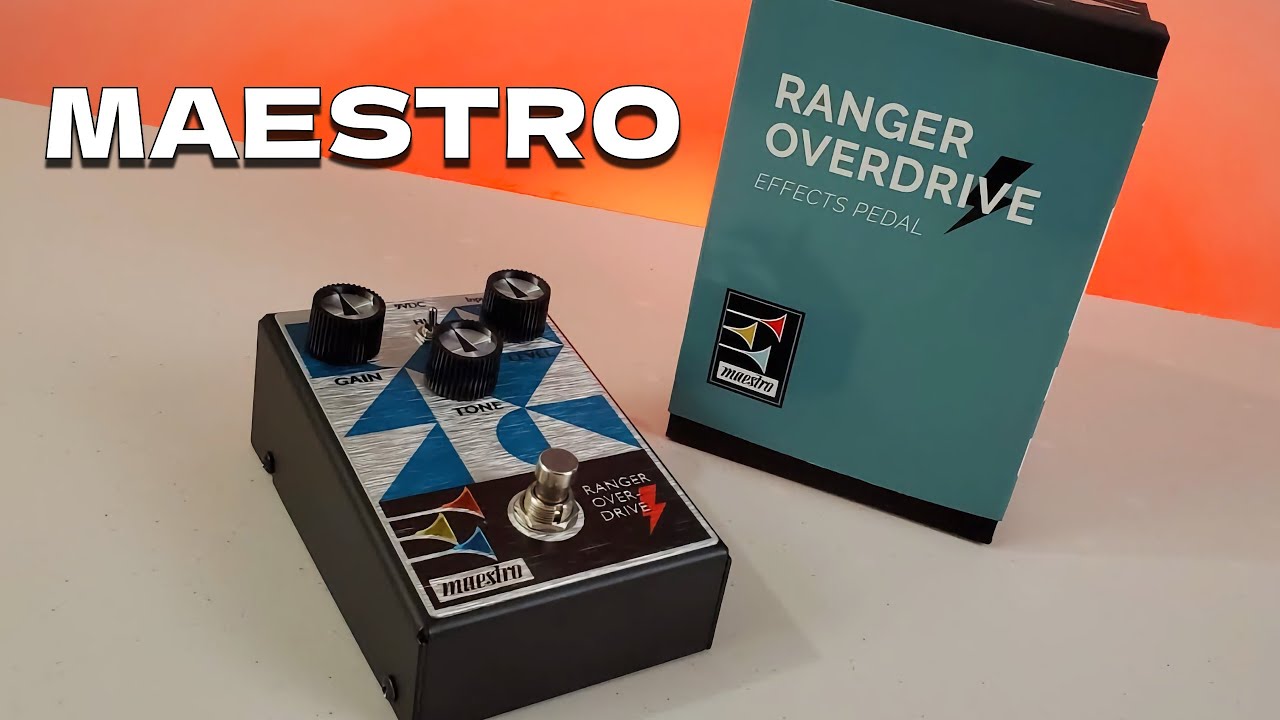 Gibson made a pedal - Maestro Ranger Overdrive