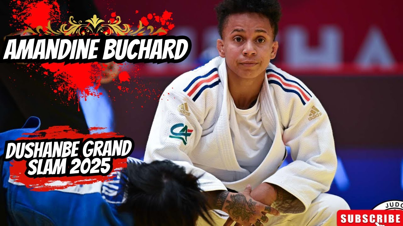 🔴Amandine BUCHARD | Gold Medalist -52KG | Dushanbe Grand Slam 2025