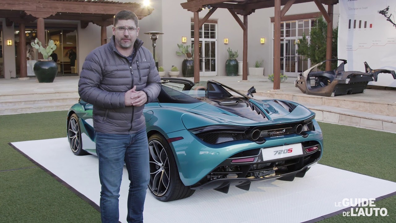 Sur la route avec la McLaren 720S 2019