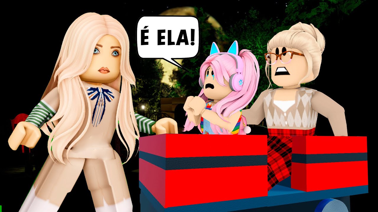 A MEGAN APARECEU NO TREM DO TERROR DO PARQUE | Tree Tops Theme Park