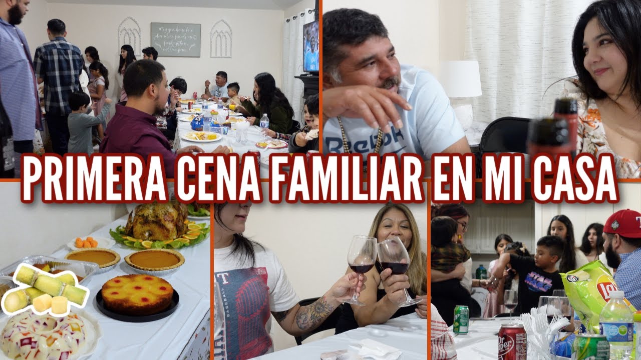 Primera Cena De Acción De Gracias En Nuestra Casa 🍗🥧+ Fui La Anfitriona 🤭❗️ | 11.23.23