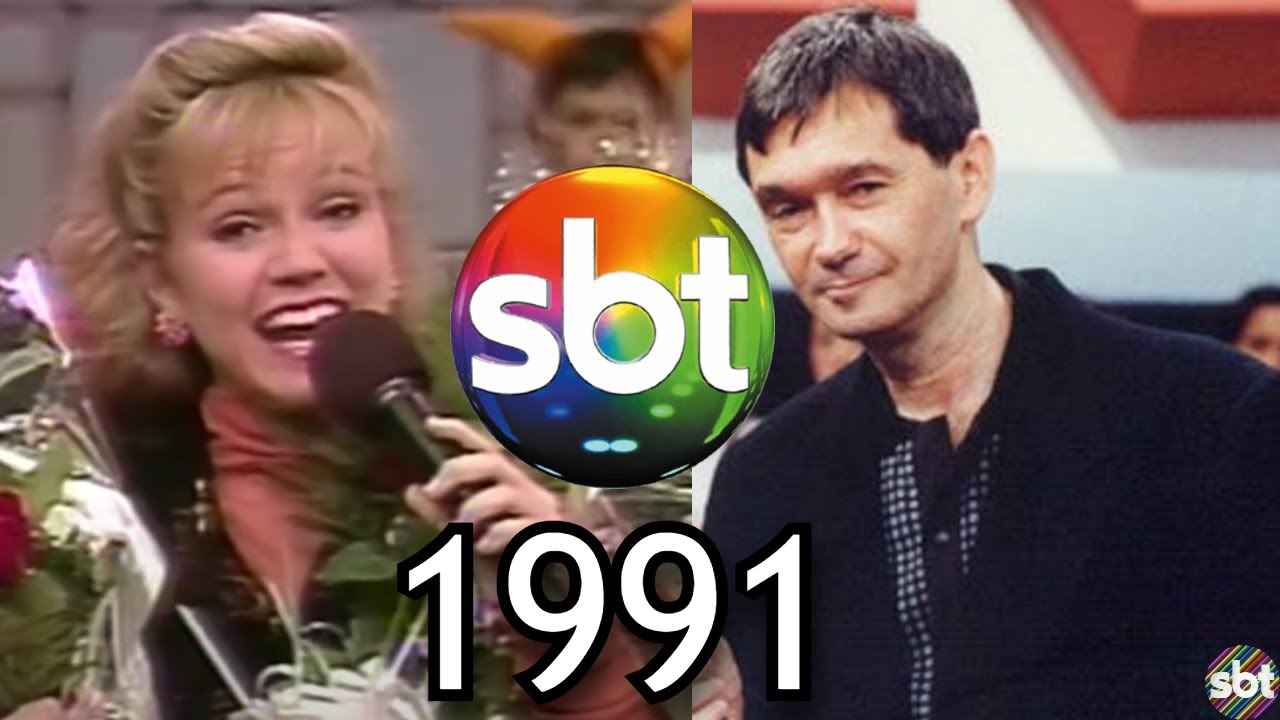 Programação da Estreia Da Eliana e Serginho Groisman no SBT  em 1991