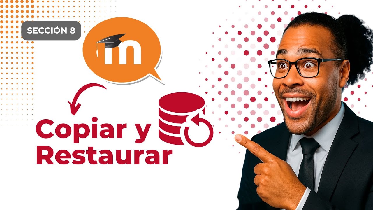 Cómo Copiar, Restaurar y Usar Plantillas de Cursos en Moodle 🧩 | Ahorra Tiempo y Escala