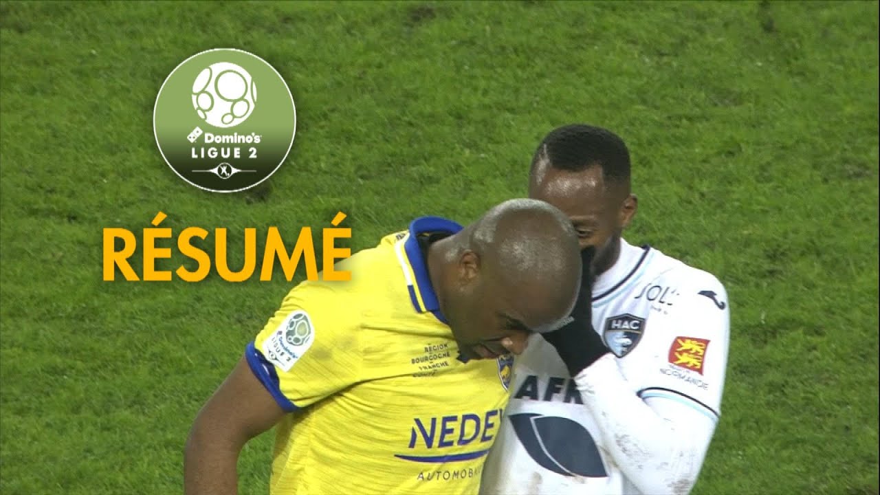 FC Sochaux-Montb&eacute;liard - Havre AC ( 2-0 ) - R&eacute;sum&eacute; - (FCSM - HAC) / 2019-20