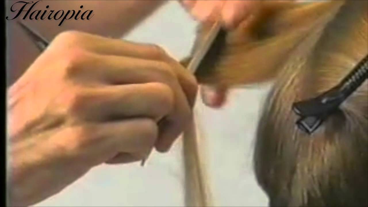 Hairopia 5 - Long light colored hair cut short, haircut makeover