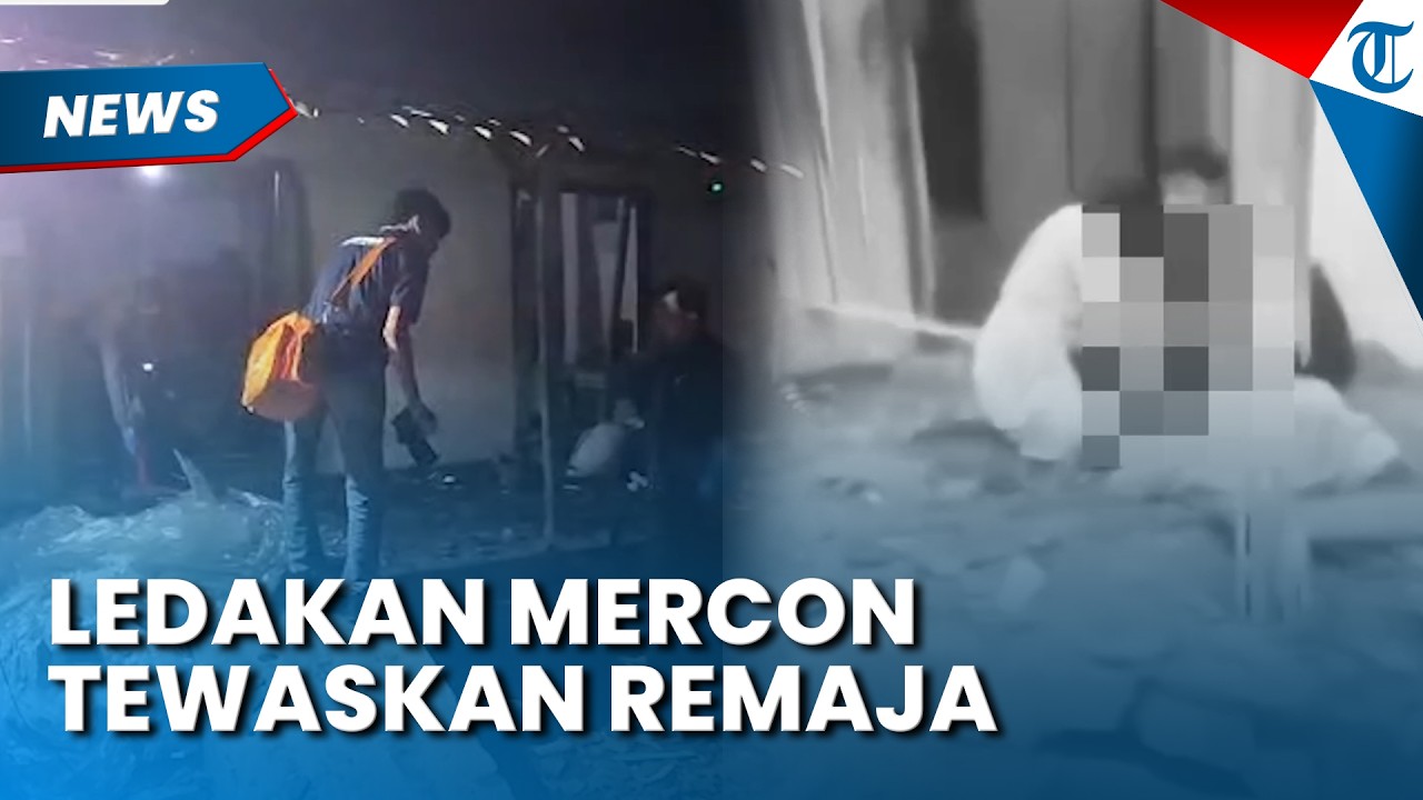 DETIK-DETIK Ledakan Mercon akibatkan Remaja di Ponorogo Tewas, Korban Lain Dirawat Intensif