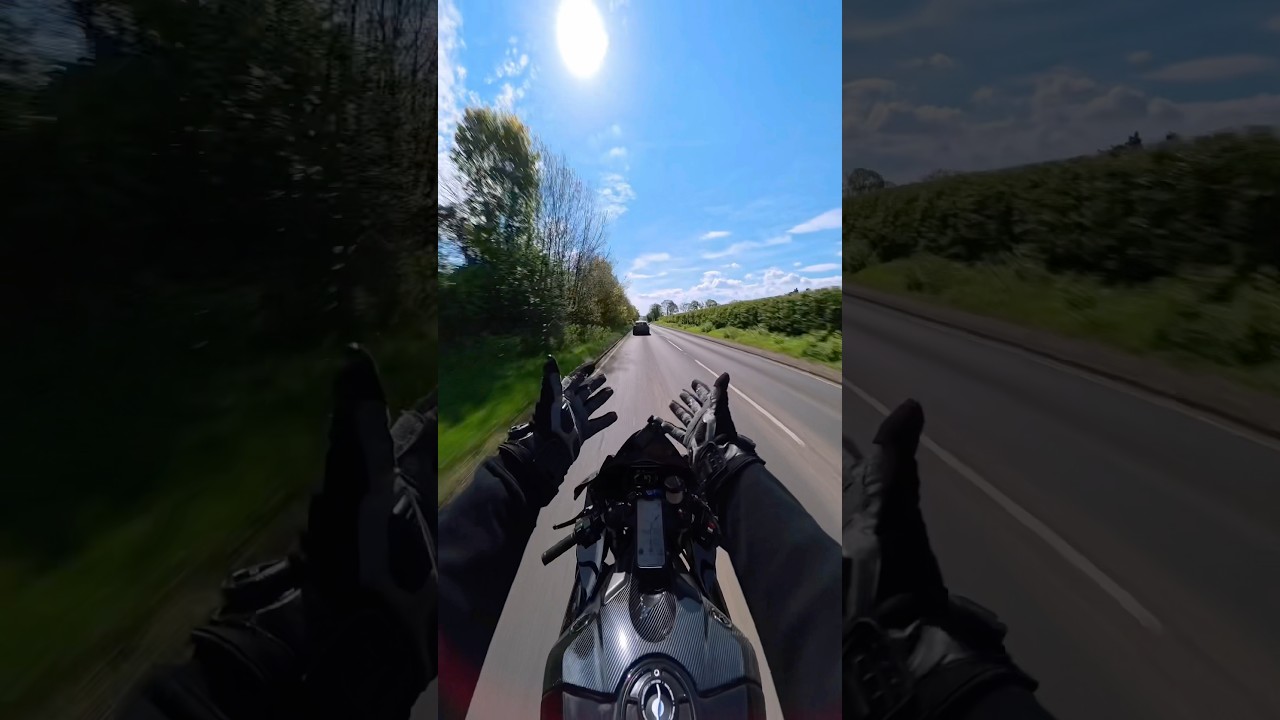 The @insta360 AcePro 2 with and filters is just perfect 🤌🏻 #insta360 #motorcycle #bikelife