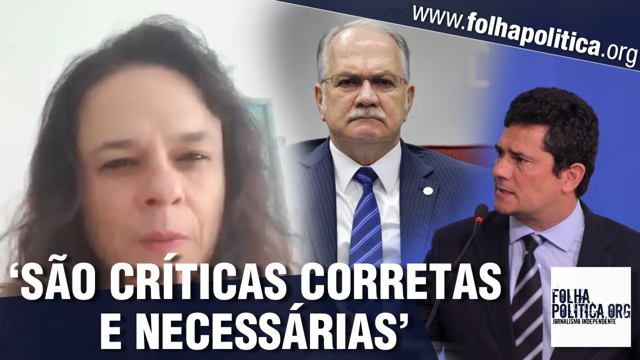 Janaína Paschoal rebate Moro: ‘precisamos falar com todas as letras que a decisão de Fachin é...