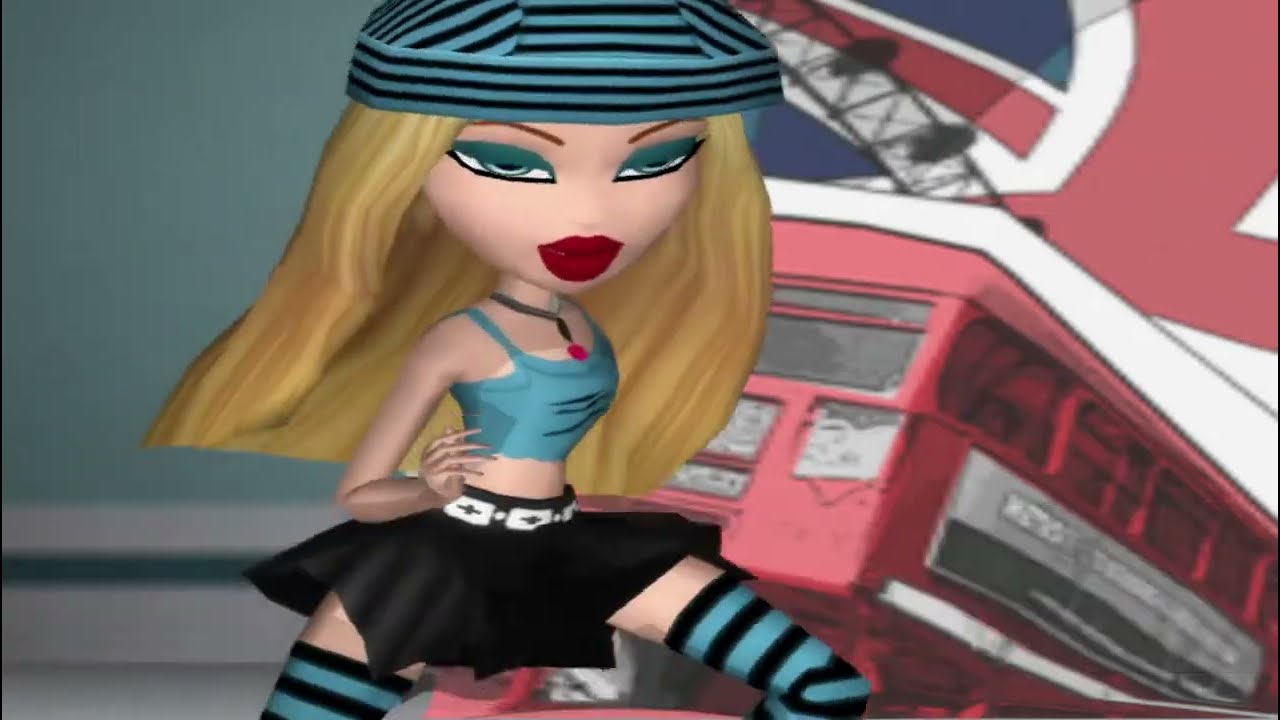 Bratz Rock Angelz ~ Sasha Helps Friends Around Stylesville  ( PS2 PART 2 ) 💋