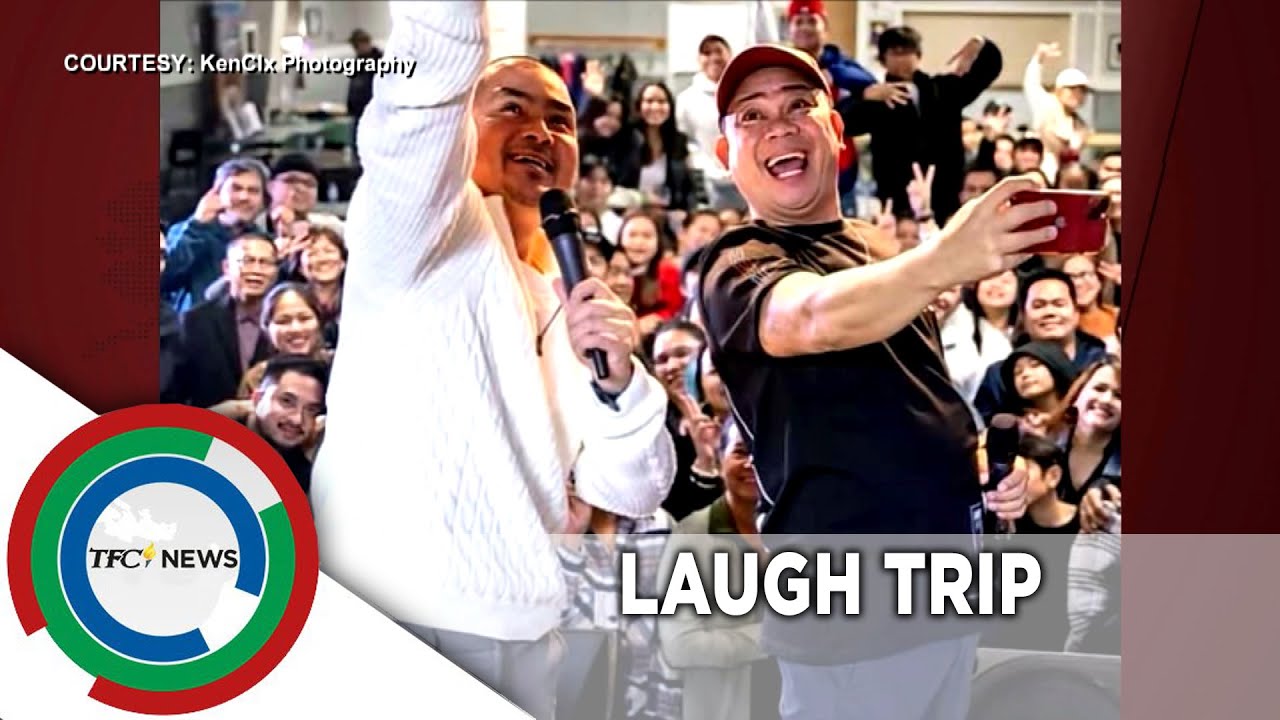 Kuya Jobert at Pambansang Kolokoy naghatid-good vibes sa isang comedy show sa Halifax, Nova Scotia