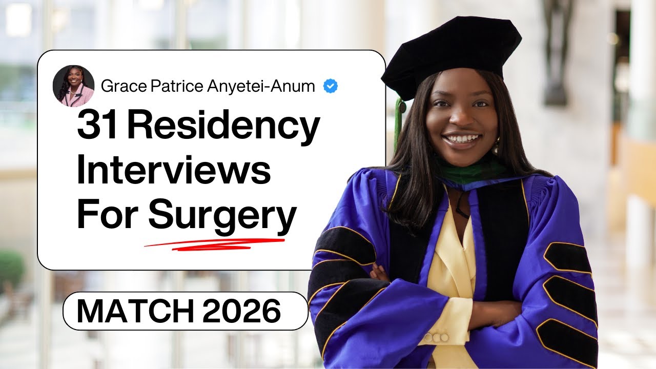 From ERAS to 31 Residency Interviews | My Full Application + Strategy (Part 2)