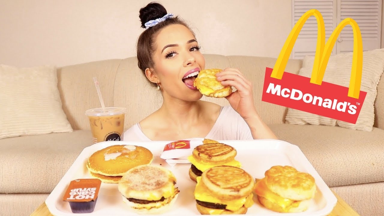 MCDONALD'S BREAKFAST MUKBANG + cringe date storytime