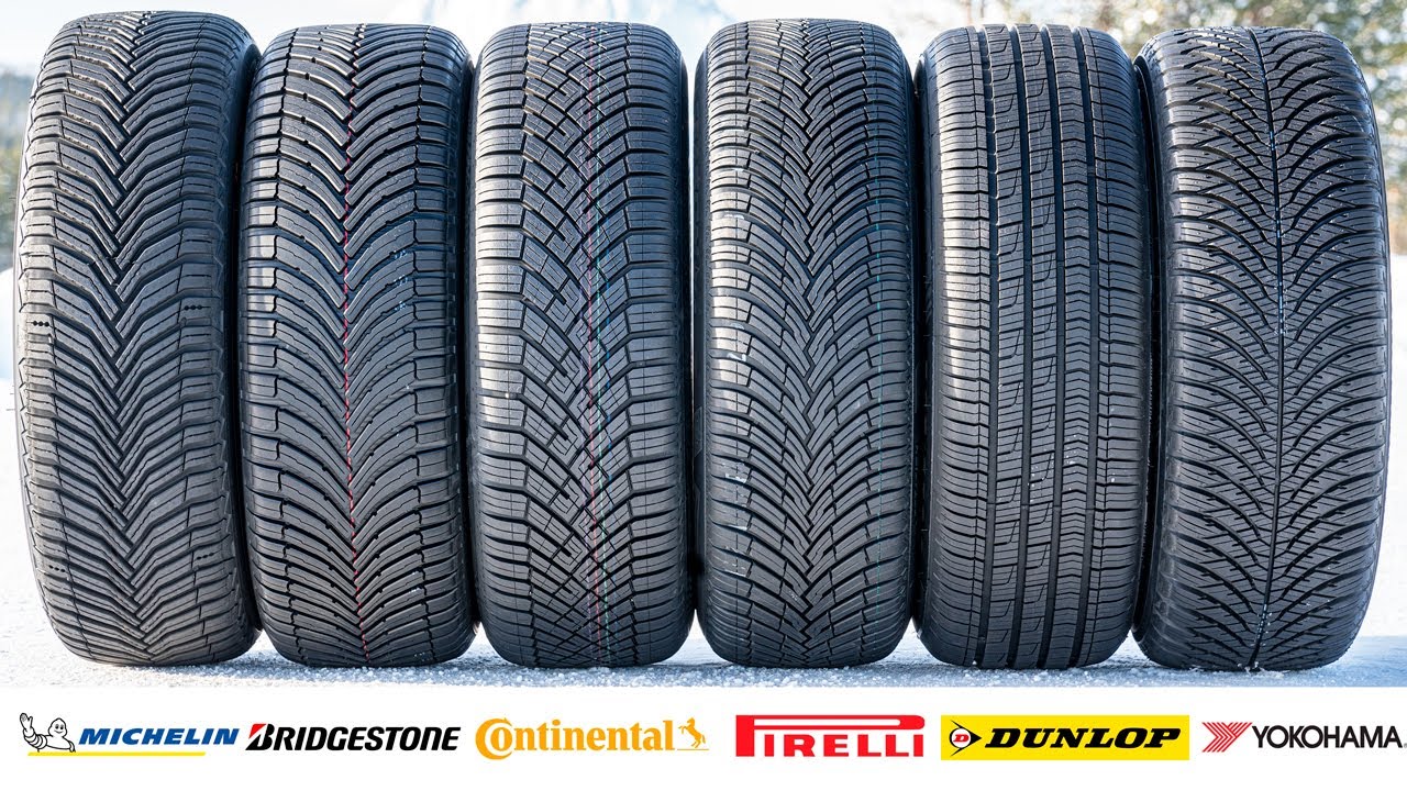 Лучшие всесезонные шины 2024 года? Michelin, Bridgestone, Continental, Pirelli, Dunlop и Yoko