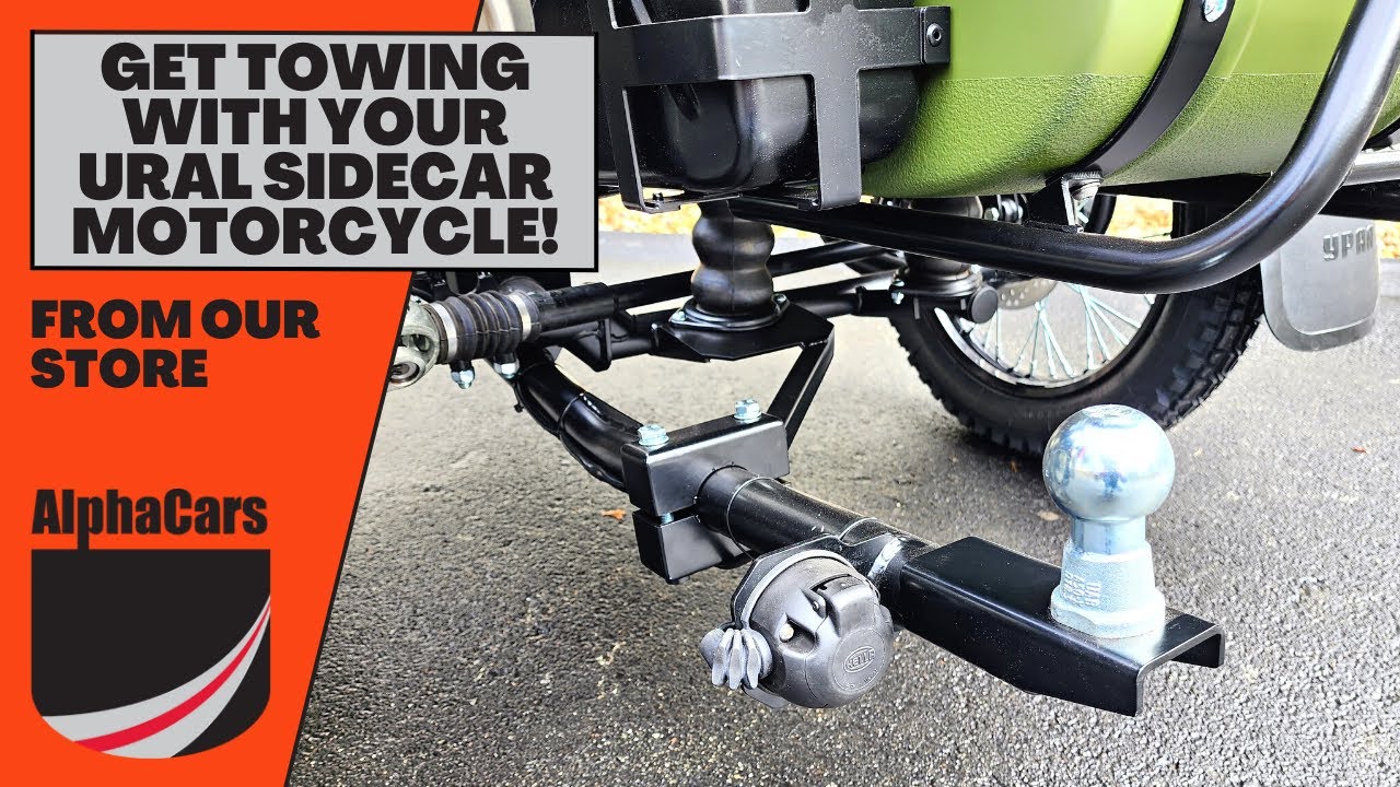 Towing a Trailer with a Ural Sidecar Motorcycle? Check out this Trailer Hitch!